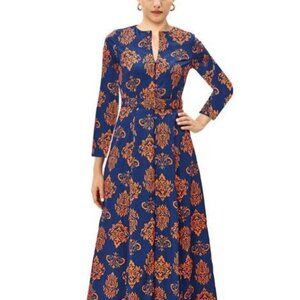 ✨ eShakti Graphic Print Crepe Belted A-Line Shirtdress (Style CL0099338) ✨